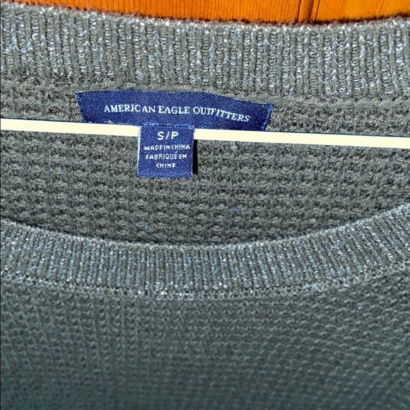 Olive American Eagle Sweater - Picture 2 of 8